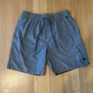 Cova Bathing Suit, Gray, Men’s Medium